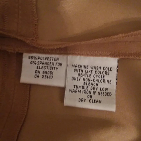 Talbots Tan Button Down Shacket - Picture 5 of 6